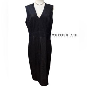 White House Black Market Denim Sheath Dress - 14